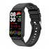 TK72 Smart Watch Waterproof Smartwatch Heart Rate Blood Oxygen Sleep Monitor 1 47 inch Touchscreen Watches Black