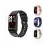 TK72 Smart Watch Waterproof Smartwatch Heart Rate Blood Oxygen Sleep Monitor 1 47 inch Touchscreen Watches Black