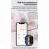 TK72 Smart Watch Waterproof Smartwatch Heart Rate Blood Oxygen Sleep Monitor 1 47 inch Touchscreen Watches Black