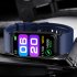 TK72 Smart Watch Waterproof Smartwatch Heart Rate Blood Oxygen Sleep Monitor 1 47 inch Touchscreen Watches Black