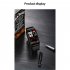 TK72 Smart Watch Waterproof Smartwatch Heart Rate Blood Oxygen Sleep Monitor 1 47 inch Touchscreen Watches Black