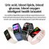 TK72 Smart Watch Waterproof Smartwatch Heart Rate Blood Oxygen Sleep Monitor 1 47 inch Touchscreen Watches Black