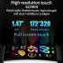 TK76 Smart Watch Sleep ECG Body Fat Heart Rate Temperature Detection 1 47 inch Touch Screen Fitness Watch Purple