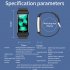 TK76 Smart Watch Sleep ECG Body Fat Heart Rate Temperature Detection 1 47 inch Touch Screen Fitness Watch Purple