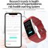TK76 Smart Watch Sleep ECG Body Fat Heart Rate Temperature Detection 1 47 inch Touch Screen Fitness Watch Purple