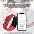 TK76 Smart Watch Sleep ECG Body Fat Heart Rate Temperature Detection 1 47 inch Touch Screen Fitness Watch Purple