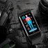 TK76 Smart Watch Sleep ECG Body Fat Heart Rate Temperature Detection 1 47 inch Touch Screen Fitness Watch Purple