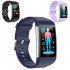 TK76 Smart Watch Sleep ECG Body Fat Heart Rate Temperature Detection 1 47 inch Touch Screen Fitness Watch Purple