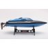 TKKJ H100 RC Boat High Speed 2 4GHz 4 Channel 30km h Racing Remote Control Boat with LCD Screen Gift Kids Toys Blue