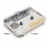 TON010S Portable Cassette To Mp3 Player Usb Tape Player To Mp3 Converter Support Type Interface Cd Cassette Capture transparent white