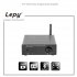 TPA3116 Bluetooth Amplifier Lepy High power HIFI High Fidelity Digital 50W X 2 Power Amplifier black