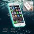 TPU Ultra thin Dustproof Anti fall Waterproof Cellphone Protective Cover Case Support Fingerprint Identification for iPhone 7 Plus Green