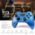 TSW05 Wireless Gamepad Compatible for Switch PS4 PS3 PC Android TV Box Bluetooth Connection Ergonomic Design Pressure Sensitive Buttons gray
