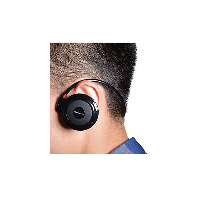 Wireless Bluetooth Headphones FM Radio Sport Music Stereo Earpics Micro SD Card Slot Headset 