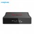 TV BOX N5 NOVA Android 9 0 TV BOX RK3318 4G 32G 64G Rom 2 4 5G Dual WiFi Bluetooth4 0 Smart Box 4K Set Top Box with Air Mouse black 2   16GB U S  regulations