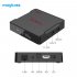 TV BOX N5 NOVA Android 9 0 TV BOX RK3318 4G 32G 64G Rom 2 4 5G Dual WiFi Bluetooth4 0 Smart Box 4K Set Top Box with Air Mouse black 4   64GB British regulations