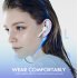 TW08 Wireless Bluetooth Headset  for Huawei 5 0 Sports with Charging Warehouse Wireless Bluetooth Headset black