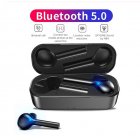 TW08 Wireless Bluetooth Headset  for Huawei 5 0 Sports with Charging Warehouse Wireless Bluetooth Headset black