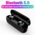 TWS A1R01 Bluetooth 5 0 Wireless Earphone TWS In Ear Headphones Sport Earbuds Headset for Phone with Mic Black