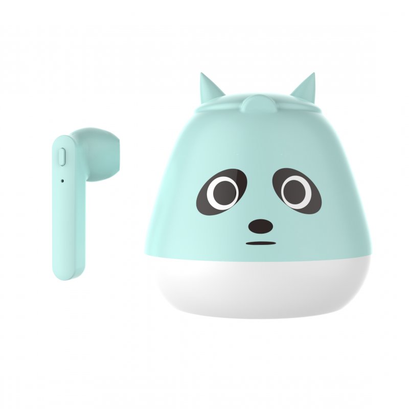 TWS Bluetooth 5.0 Headset Cute Cartoon Real Wireless Sports Headset  Little panda