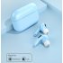 TWS Bluetooth 5 0 Wireless Earphone Macaron Earbuds with Charging Box black