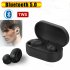 TWS Bluetooth Earphone IPX6 Waterproof V5 0 Earphones Wireless Headphones for Andorid IOS  blue