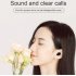 TWS Bluetooth Earphone IPX6 Waterproof V5 0 Earphones Wireless Headphones for Andorid IOS  pink