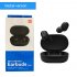 TWS Bluetooth Earphone Stereo Bass BT 5 0 Wireless Headset With Mic Handsfree Earbuds AI Control IPX4 Waterproof black International Edition