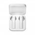 TWS Bluetooth Headset Wireless with Synchronized Touch Control Function white
