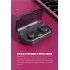 TWS Bluetooth V5 0 HIFI Wireless Earphones Headphone 8D Stereo Sport Earbuds Headset with Charging Box Mic for iPhone Xiaomi black