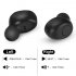 TWS F9 Bluetooth 5 0 Wireless Earphone In Ear Headphones Sport Earbuds Headset for Phone with Mic Red