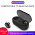 TWS Headphone Binaural Earphone Wireless Bluetooth5 0 Sports Earbuds with 400mAh Charging Compartment Universal for Mobile Phones Rose Gold
