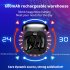 TWS Wireless Bluetooth 5 0 Earphone In ear Stereo Active Noise Isolated Sports HIFI Music Headset black