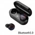 TWS Wireless Earphone In ear Bluetooth5 0 Headphone with Digital Display LED Light Charging Box white
