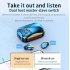 TWS Wireless Earphone LED Power Display Bluetooth 5 0 Noise Cancel Sport Headset Earbuds white