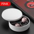 TWS X21S Invisible Bluetooth Headset Mini Wireless Binaural Sports Micro mini With Charging Case Earbuds White