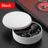 TWS X21S Invisible Bluetooth Headset Mini Wireless Binaural Sports Micro mini With Charging Case Earbuds White