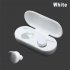 TWS4 Touch Control Bluetooth 5 0 Earphones Waterproof Wireless Stereo Headset Y30 white