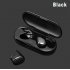 TWS4 Touch Control Bluetooth 5 0 Earphones Waterproof Wireless Stereo Headset Y30 black