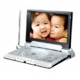 Portable DVD Player with TV, 8.4-inch (16:9) Screen, Card reader