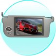Sun Visor Car TFT-LCD Monitor, 9-inch (16:9/4:3) Screen (Left)
