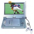 Portable DVD Player + Terrestrial TV Receiver - Plays DivX