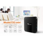 TX3 Mini Android 7 1 Smart TV BOX Amlogic S905W Quad Core Set Top Box H 265 4K WiFi Media Player  1GB 8GB US plug