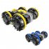 TY6612 2 4g Amphibious RC Car Double Sided Rotation Rechargeable Electric Stunt Vehicle Yellow