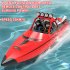 TY725 2 4GHz RC Boat Turbojet Pump High Speed Remote Control Jet Boat With Low Battery Alarm Function For Boys Birthday Gifts red