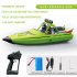 TY725 2 4GHz RC Boat Turbojet Pump High Speed Remote Control Jet Boat With Low Battery Alarm Function For Boys Birthday Gifts green