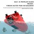 TY725 2 4GHz RC Boat Turbojet Pump High Speed Remote Control Jet Boat With Low Battery Alarm Function For Boys Birthday Gifts green