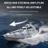 TY727 2 4GHz RC Turbojet Pump Boat High Speed Remote Control Jet Boat With Low Battery Alarm Function For Kids Gifts grey