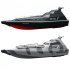 TY727 2 4GHz RC Turbojet Pump Boat High Speed Remote Control Jet Boat With Low Battery Alarm Function For Kids Gifts grey