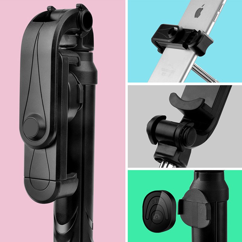 Xt10 Selfie Stick Wireless Bluetooth Selfie Stick Tripod With Remote Control Monopod Selfie Stick Shutter 